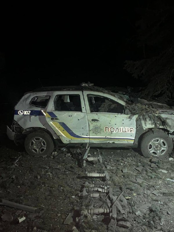 Russian army shelled police station in Lyman, Donetsk region with S-300 missile, 1 policeman wounded