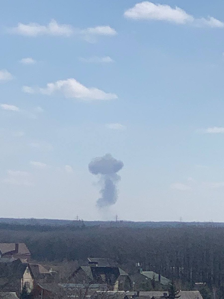 Explosions reported in Olenivka, Donetsk region