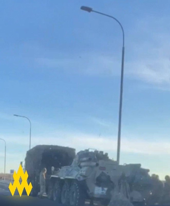 Russia moving more military equipment from occupied Crimea towards Zaporizhzhia region