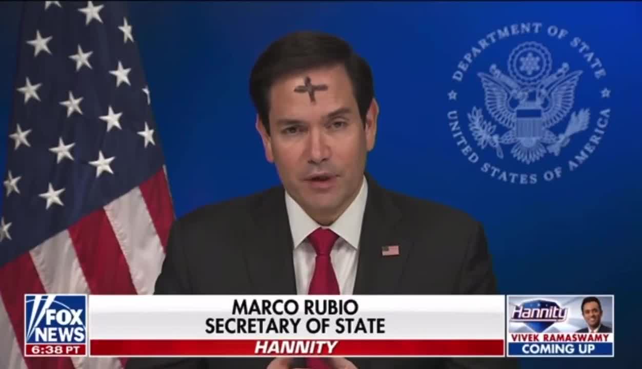State Secretary Marco Rubio declared: “The U.S. is waging a proxy war against Russia in Ukraine. This must end.”