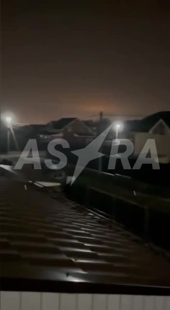 Drones attack in Chulkovo of Moscow region