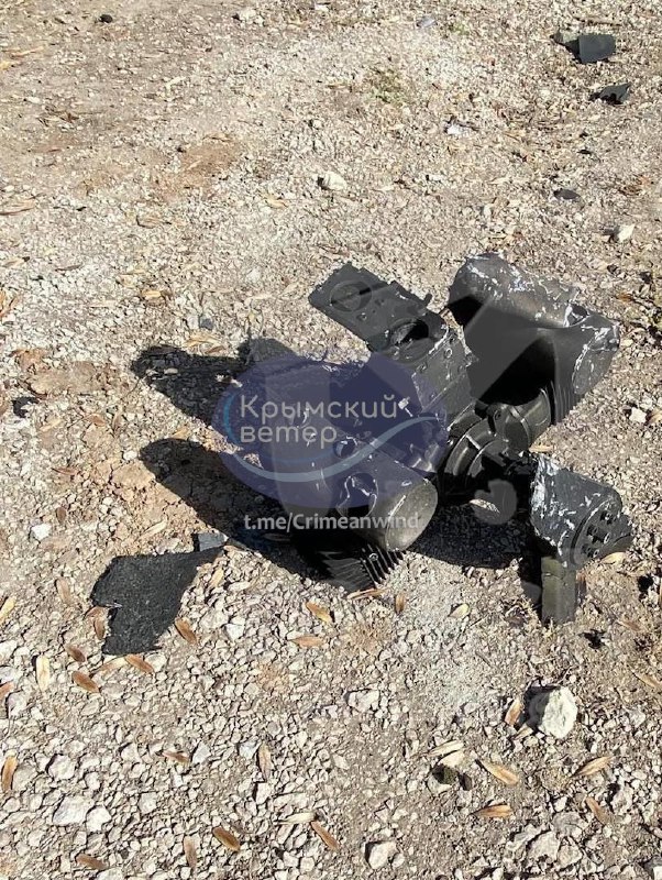 2 person wounded by debris of the drone in Dzhankoi