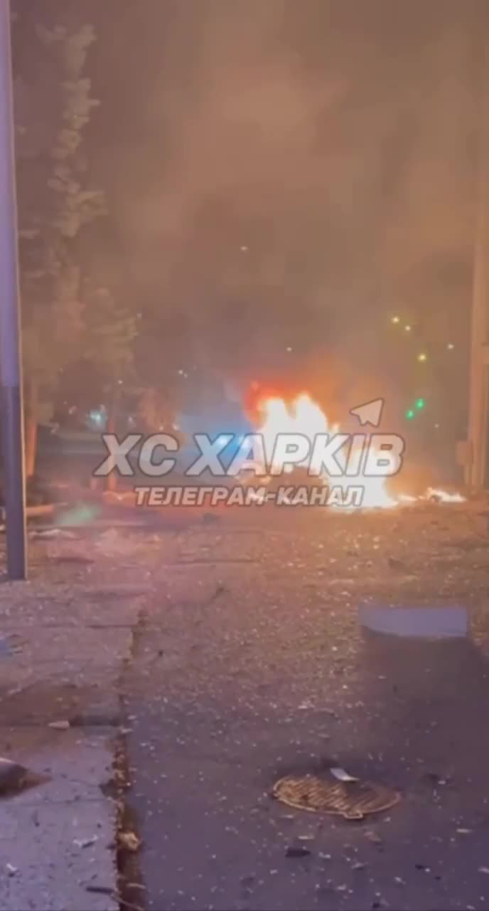 1 person killed, 14 wounded as result of drone strikes in Kharkiv