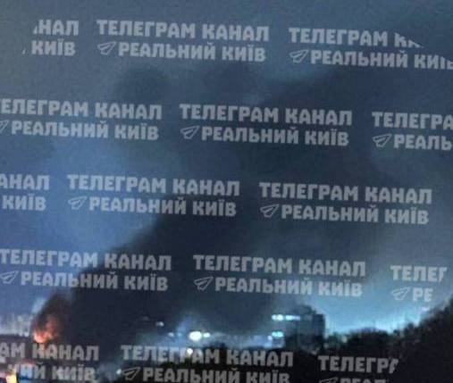 Big fire in Kyiv reported after one of the missile strikes