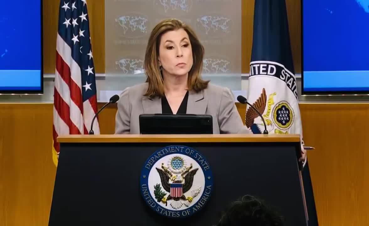 U.S. ‘aware of’ reports that Ukraine captured two Chinese citizens fighting on behalf of Russia, DoS Spox tells, calling it “disturbing”. “China is a major enabler of Russia in the war in Ukraine,” she says