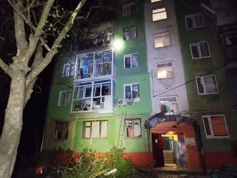 1 person killed, another wounded as result of Shahed-type drone strikes in Pavlohrad