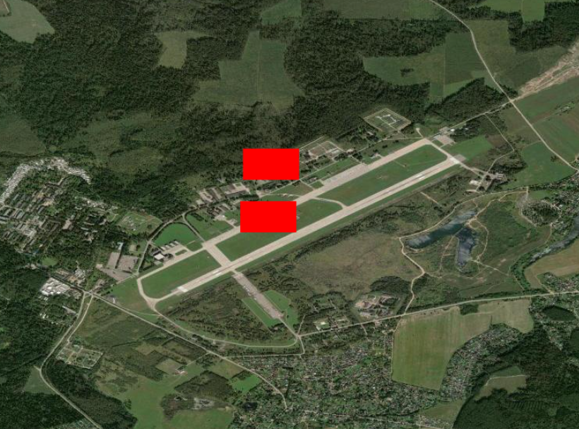 Ukrainian attack drones struck Russia's Kubinka air base overnight, with NASA's FIRMS orbital fire monitoring system detecting multiple fires along the flightline.  The base houses multiple Russian Air Force aerobatic demonstration teams prepping for Moscow's Victory Day parade