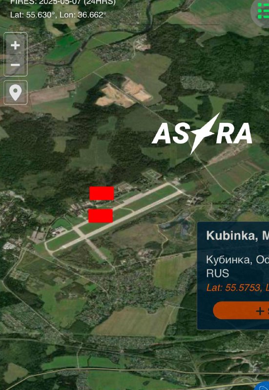 Ukrainian drones have also attacked Shaikovka airfield in Kaluga region