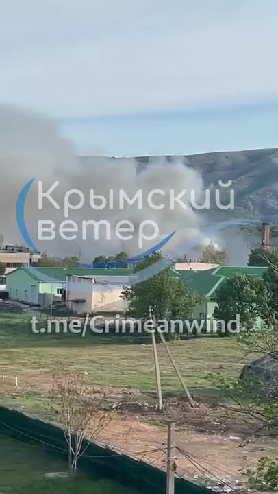 Detonation of the ammunition depot in Perevalne in occupied Crimea