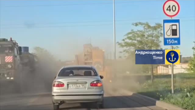 Russian army pushing more military equipment towards frontline in Zaporizhzhia region