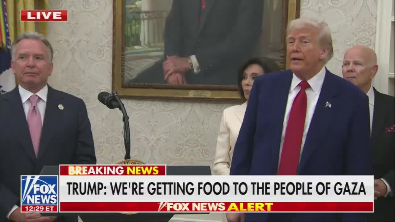 Reporter: You said yesterday that Putin is playing with fire. What would be the consequences for Russia..   President Trump: I'm not going to tell you exactly, but the words speak pretty loud