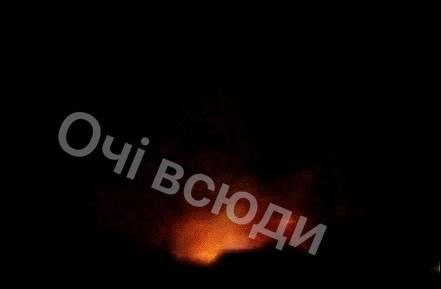 Ammunition depot exploded near Tokmak