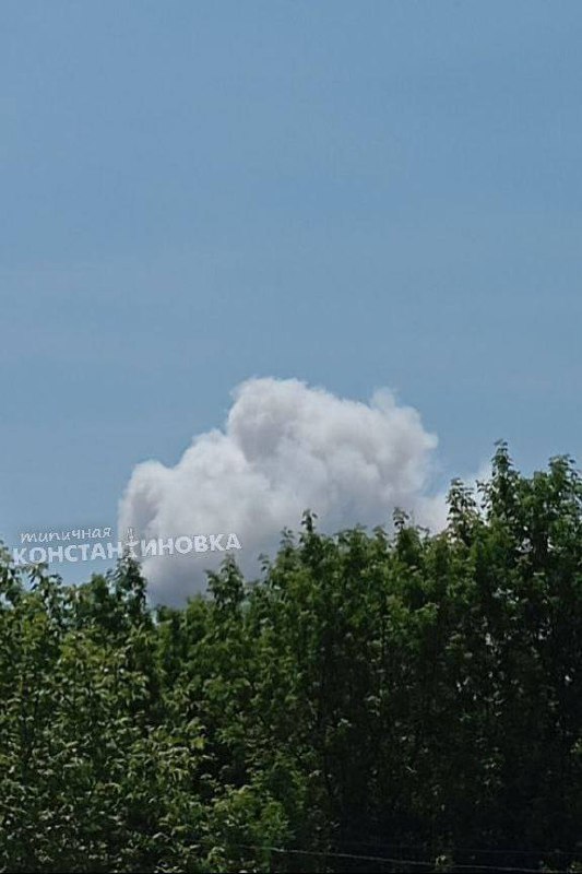 Violent bombardment reported in Kostiantynivka