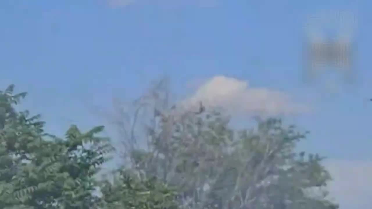 A Ukrainian drone was shot down in Tokmak.