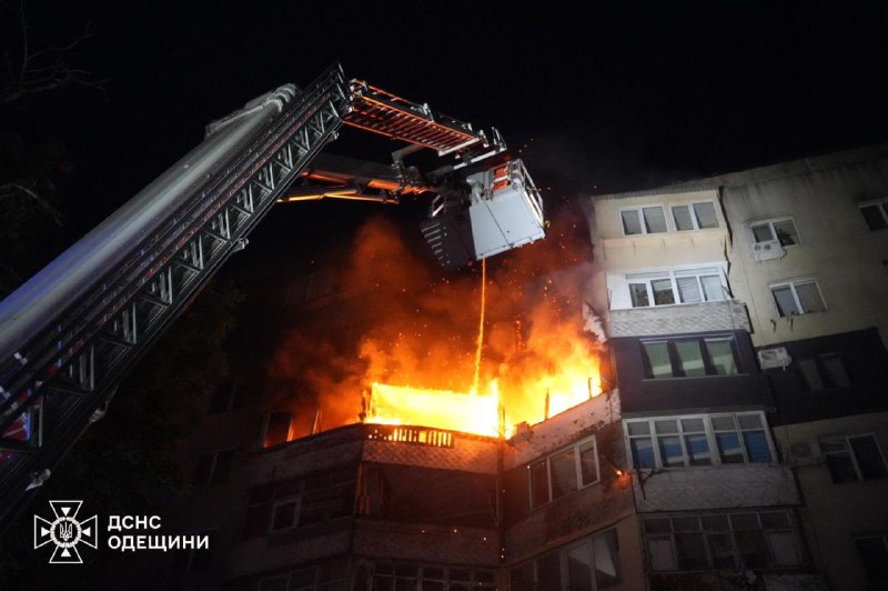 5 people wounded as result of Russian drones strikes in Odesa