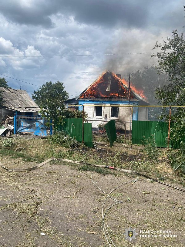 1 person killed as result of drone strike in Velykomykhailivka village of Dnipropetrovsk region of Ukraine