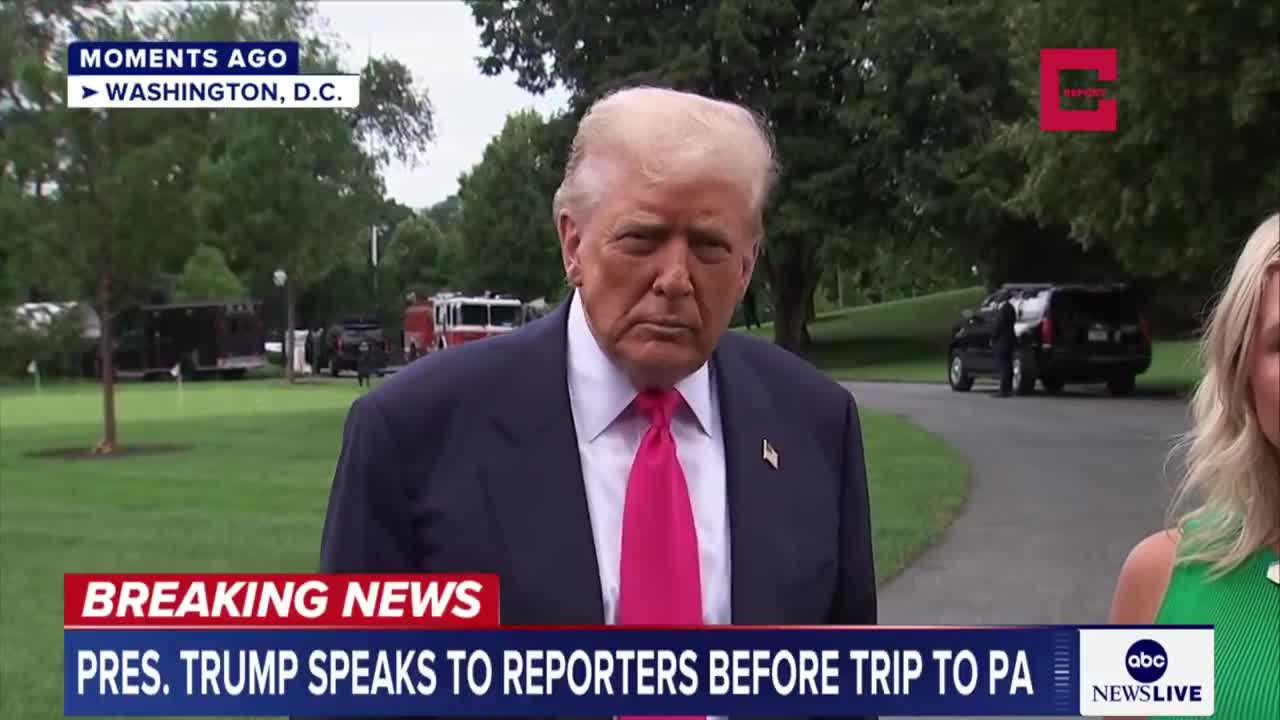 Reporter: Are you on Ukraine's side now? Trump: I am on nobody's side. I am on humanity's side. I want to stop the killing