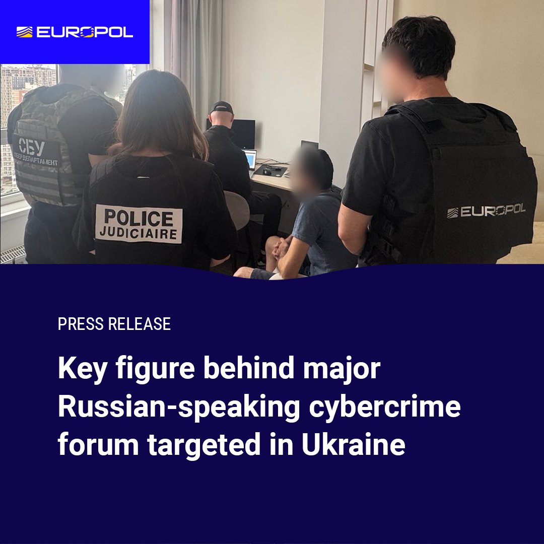 Suspected admin of xss.is, a top Russian-speaking cybercrime forum, was arrested in Ukraine. The suspect, active for nearly 20 years, allegedly made €7M facilitating cybercrime. Operation led by France with Europol support.