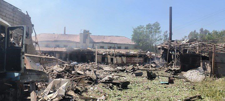 Russian army shelled Kostyantynivka with MLRS Smerch earlier this morning