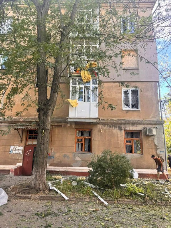 8 drones strikes have been reported in Kramatorsk today so far