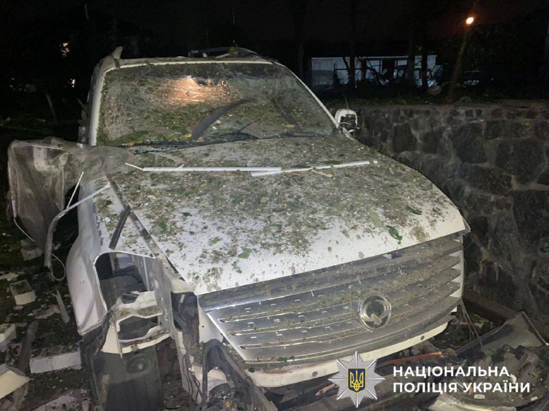 2 people wounded as result of overnight drones attack in Bucha of Kyiv region