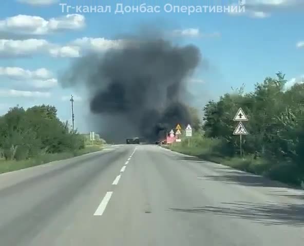 Attack reported at the Pavlohrad-Pokrovsk highway at the Mezhova intersection