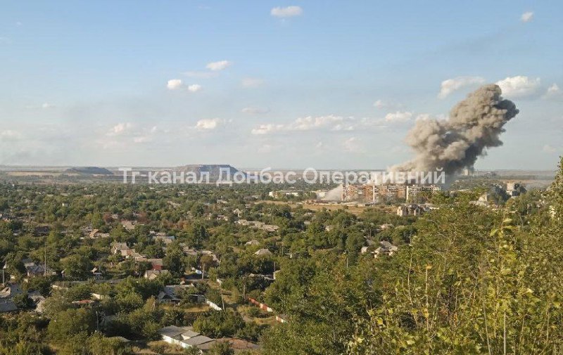 Violent explosion was repoted in Myrnohrad