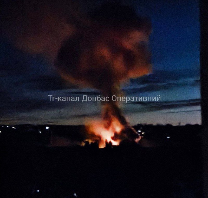 Ballistic missile strike in Sloviansk