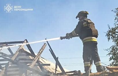 A child wounded as result of shelling in Chornobaivka today