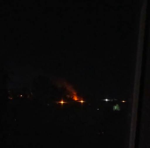 Drone strikes were reported in Makiyivka