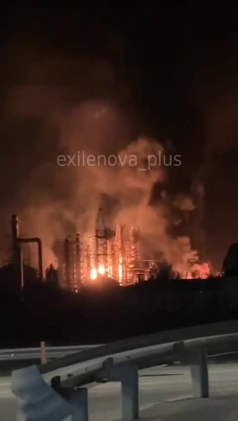 Drones have attacked Afipskiy oil refinery in Krasnodar Krai