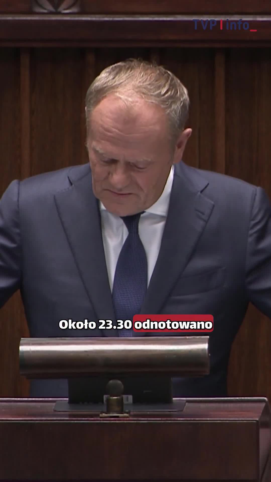 The operation lasted all night. 19 violations of Polish airspace were recorded and precisely tracked, but these are not final data - Prime Minister @donaldtusk in the Sejm