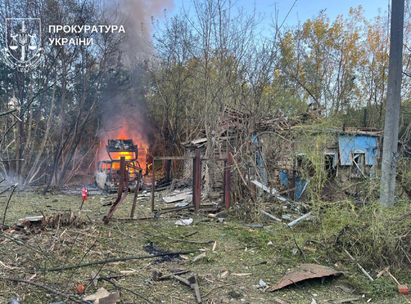 2 people killed, 5 wounded as result of missile strike at Bytytsia village of Sumy region