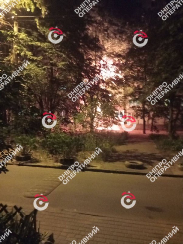 Fire at the residential house in Dnipro city is likely not connected to ballistic missile strike