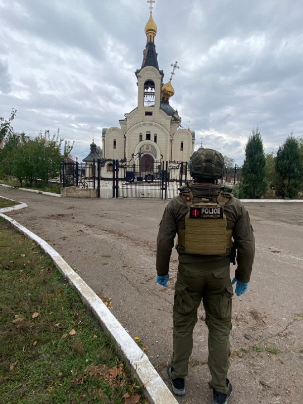 2 person killed, 4 wounded as result of Russian airstrike at the church in Kostiantynivka