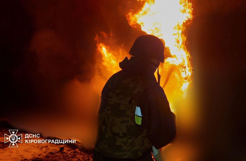 Drones have attacked critical infrastructure in Kirovohrad region of Ukraine