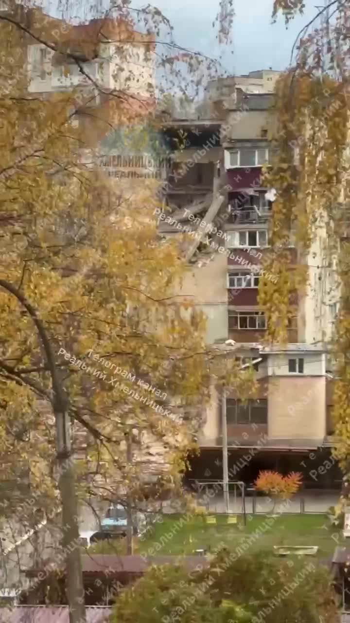 Residential house was partially destroyed in Khmelnitsky as result of household gas explosion