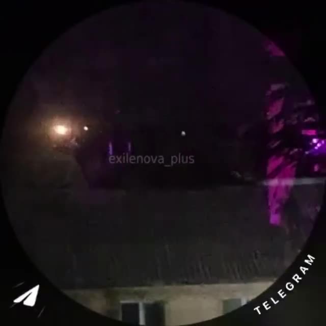 Drones raid reported in occupied Luhansk