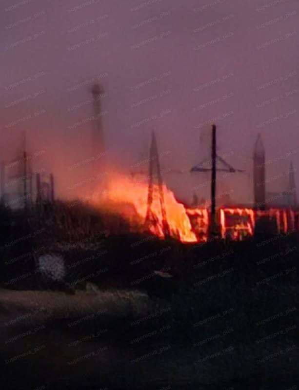 Drones have attacked power substation in Rylsk, Kursk region