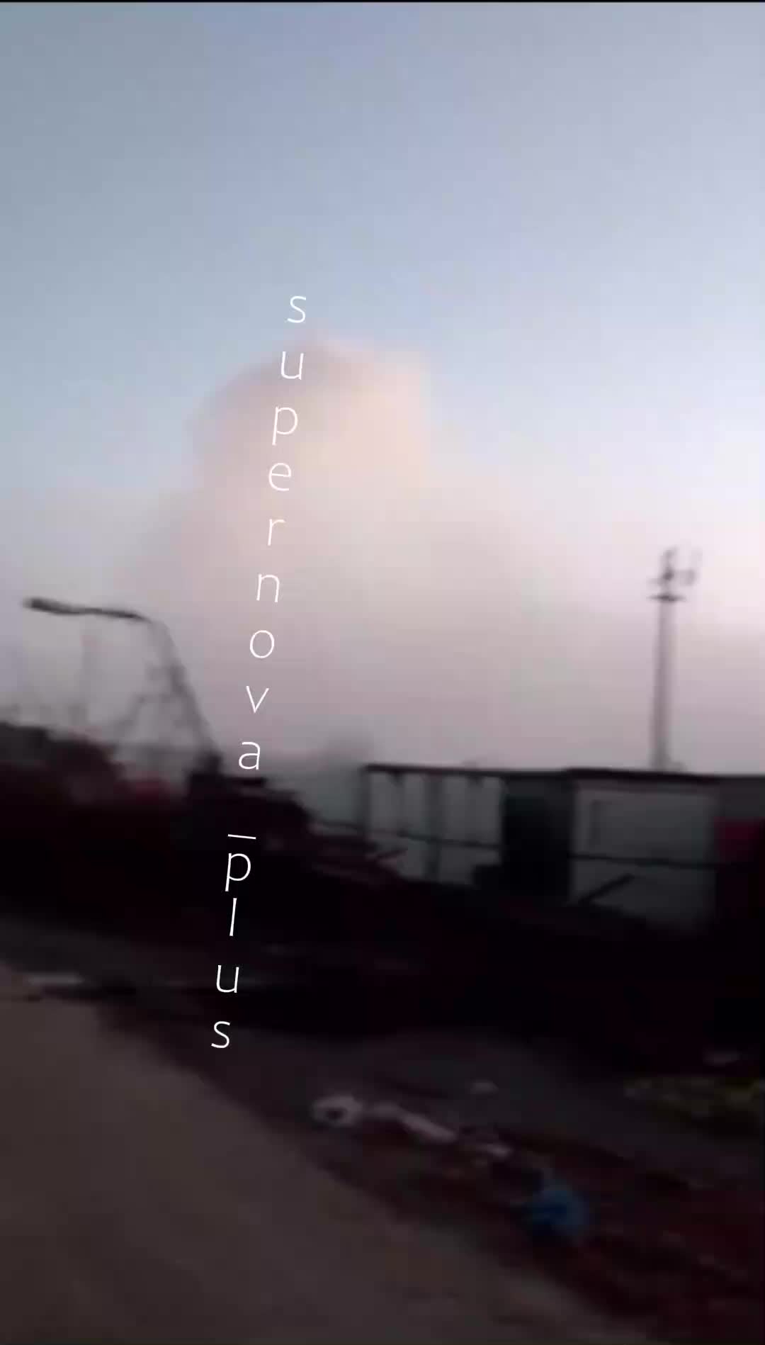 Smoke is rising over chemical plant in Sterlitamak after drones raid overnight