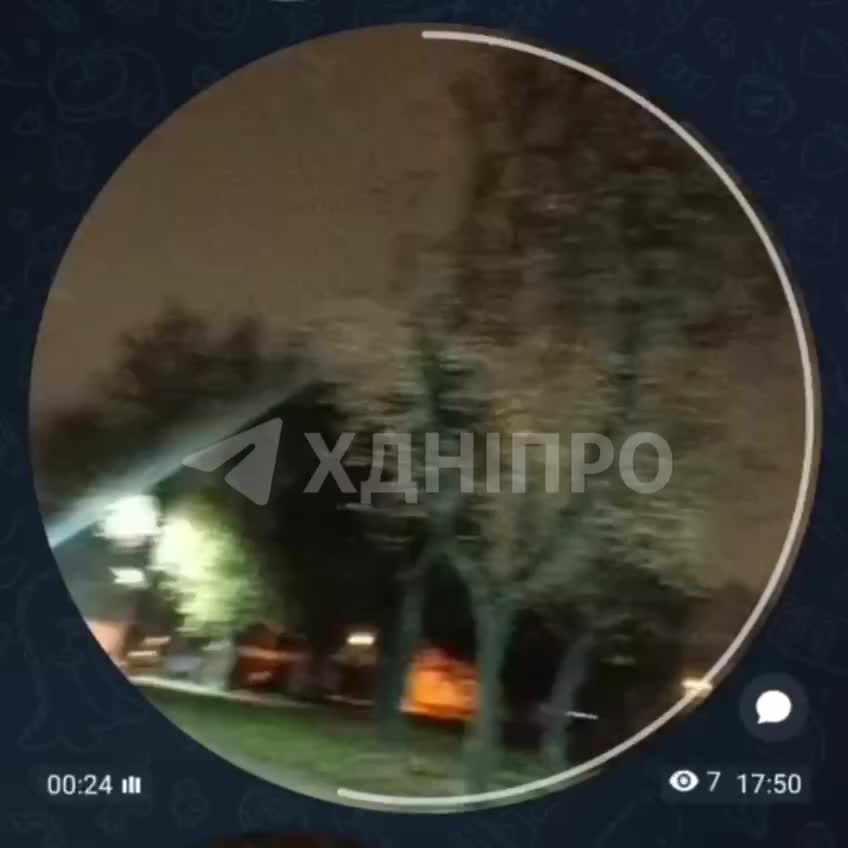 Drones are reportedly targeting infrastructure in Dnipro city