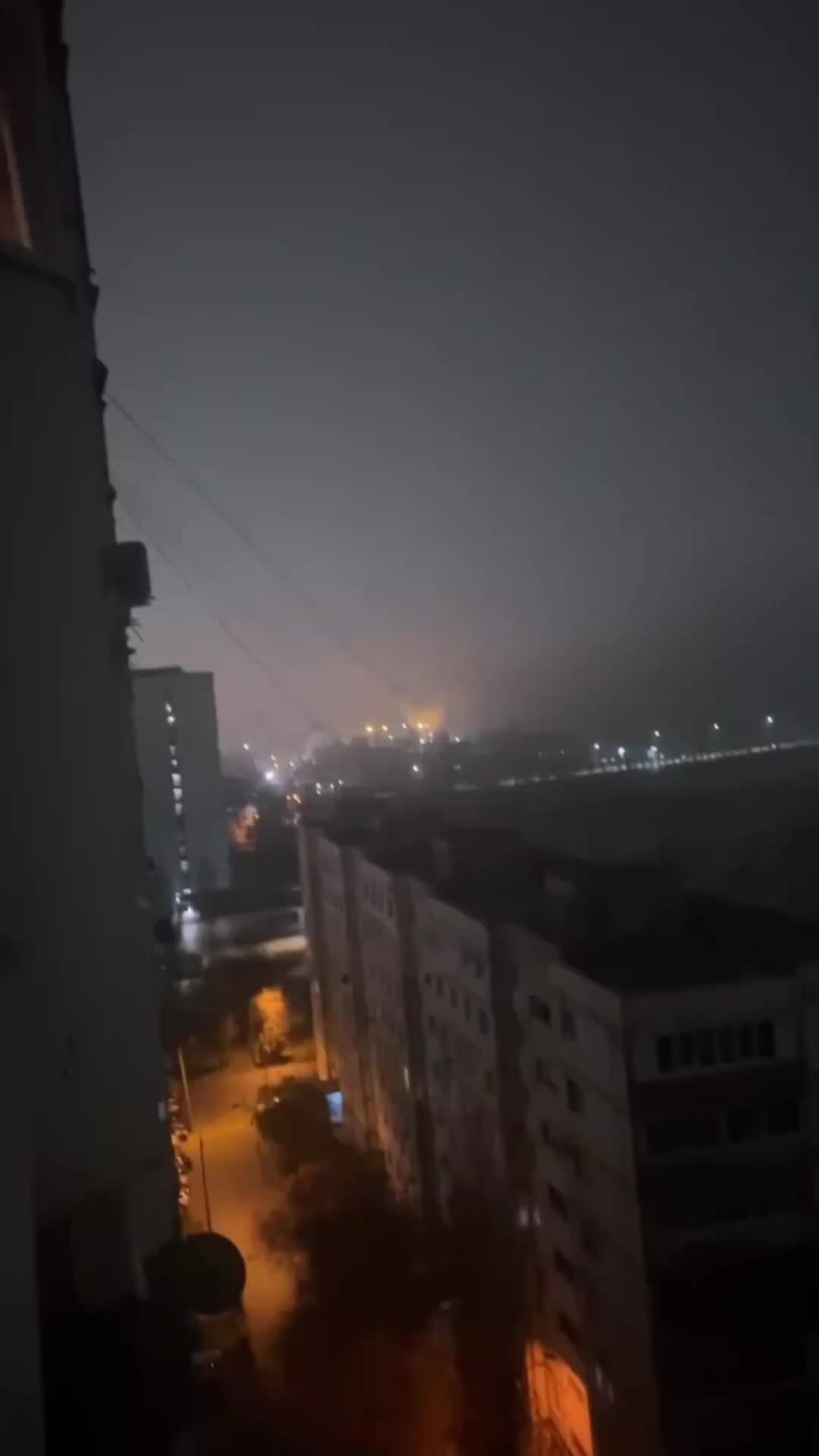 Missile strike reported at the power station in Voronezh
