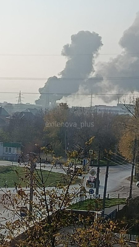 Fire reported at power substation in Taganrog
