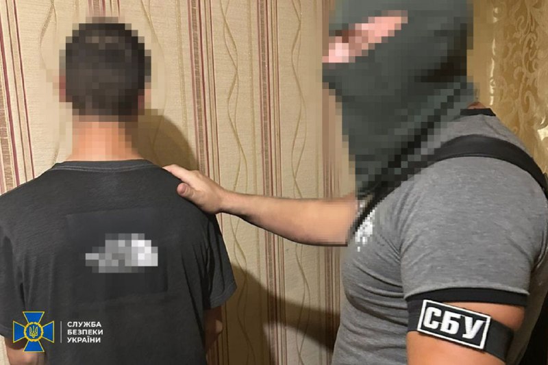 Security service of Ukraine has detained 18 years old student in Dnipro city, preparing explosives for terror attacks on the orders of Russian FSB