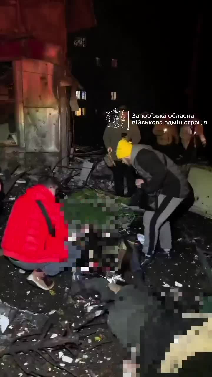 5 people killed, 3 wounded as result of Russian airstrikes in Zaporizhzhia