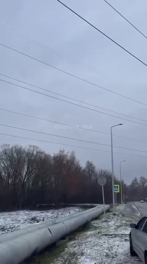 Drones attacking power plant in Shatura in the morning