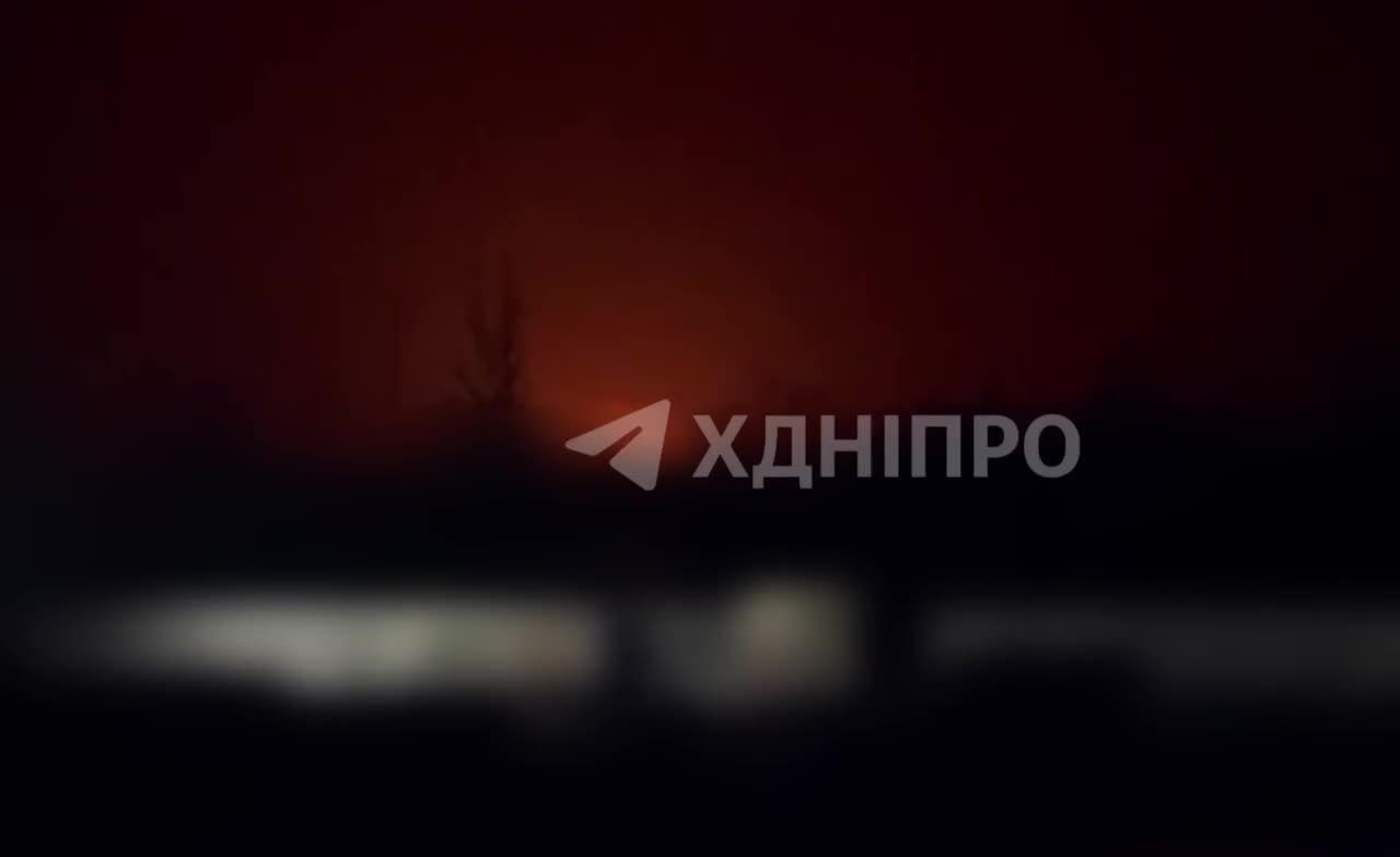 Explosions were reported in Pavlohrad, blackout followed