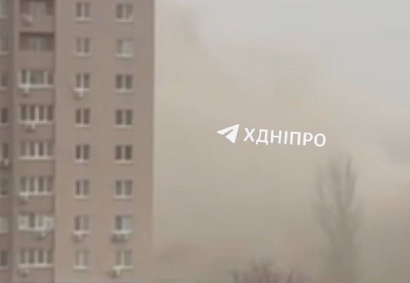 There are wounded and damage to residential houses as result of ballistic missile strike in Dnipro city