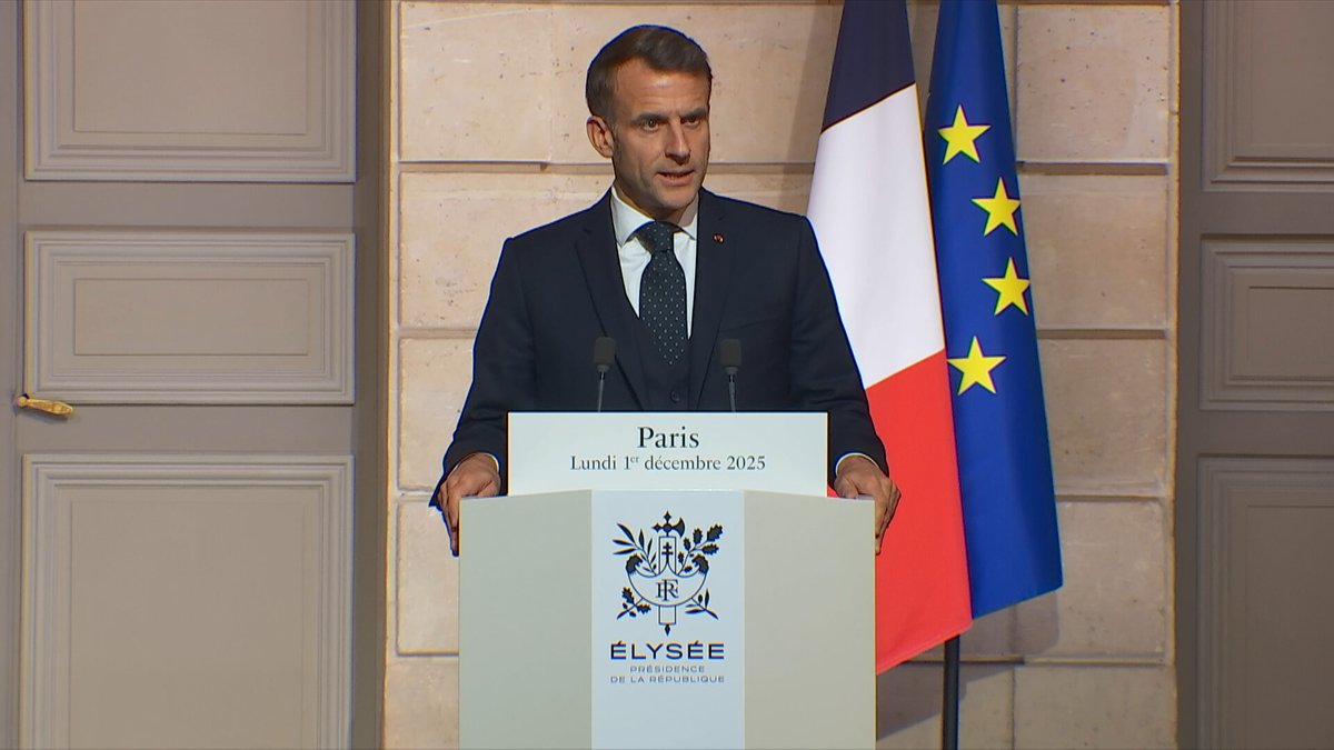 Emmanuel Macron asserts that security guarantees cannot be negotiated without the Ukrainians and the Europeans.