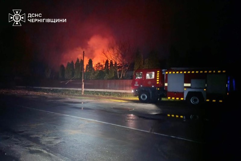 1 person wounded as result of drone strike in Nosivka village of Chernihiv region